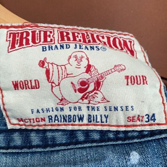 True religion distressed light blue - Picture 3 of 7